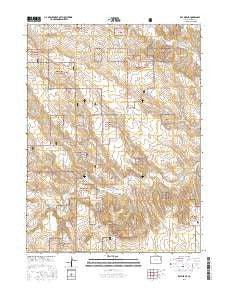 Raymer NE Colorado Current topographic map, 1:24000 scale, 7.5 X 7.5 Minute, Year 2016