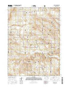 Raymer NW Colorado Current topographic map, 1:24000 scale, 7.5 X 7.5 Minute, Year 2016