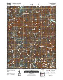 Raymond Colorado Historical topographic map, 1:24000 scale, 7.5 X 7.5 Minute, Year 2011