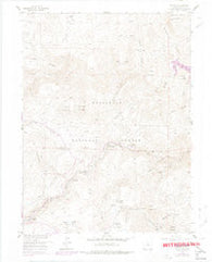 Raymond Colorado Historical topographic map, 1:24000 scale, 7.5 X 7.5 Minute, Year 1957