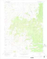 Razor Creek Dome Colorado Historical topographic map, 1:24000 scale, 7.5 X 7.5 Minute, Year 1962