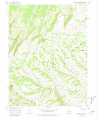 Razorback Ridge Colorado Historical topographic map, 1:24000 scale, 7.5 X 7.5 Minute, Year 1964