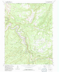 Red Canyon Colorado Historical topographic map, 1:24000 scale, 7.5 X 7.5 Minute, Year 1994