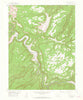Red Canyon Colorado Historical topographic map, 1:24000 scale, 7.5 X 7.5 Minute, Year 1960