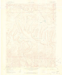 Red Creek Colorado Historical topographic map, 1:24000 scale, 7.5 X 7.5 Minute, Year 1961