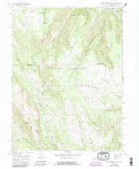 Red Elephant Point Colorado Historical topographic map, 1:24000 scale, 7.5 X 7.5 Minute, Year 1966