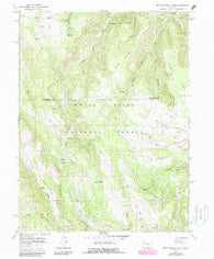 Red Elephant Point Colorado Historical topographic map, 1:24000 scale, 7.5 X 7.5 Minute, Year 1966
