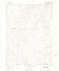 Red Elephant Point Colorado Historical topographic map, 1:24000 scale, 7.5 X 7.5 Minute, Year 1966