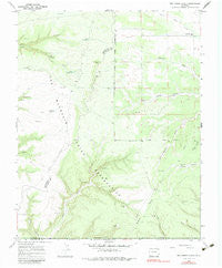 Red Horse Gulch Colorado Historical topographic map, 1:24000 scale, 7.5 X 7.5 Minute, Year 1966