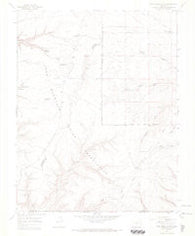 Red Horse Gulch Colorado Historical topographic map, 1:24000 scale, 7.5 X 7.5 Minute, Year 1966
