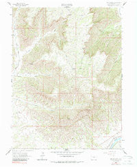 Red Pinnacle Colorado Historical topographic map, 1:24000 scale, 7.5 X 7.5 Minute, Year 1962