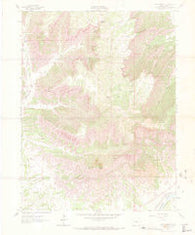 Red Pinnacle Colorado Historical topographic map, 1:24000 scale, 7.5 X 7.5 Minute, Year 1962