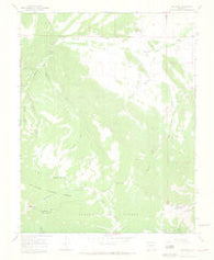Red Wing Colorado Historical topographic map, 1:24000 scale, 7.5 X 7.5 Minute, Year 1967