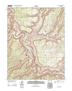 Red Canyon Colorado Historical topographic map, 1:24000 scale, 7.5 X 7.5 Minute, Year 2013