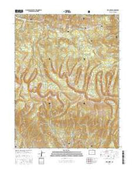 Red Creek Colorado Current topographic map, 1:24000 scale, 7.5 X 7.5 Minute, Year 2016