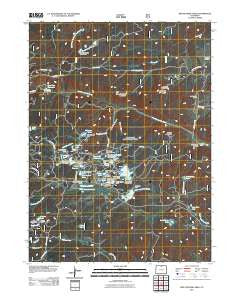 Red Feather Lakes Colorado Historical topographic map, 1:24000 scale, 7.5 X 7.5 Minute, Year 2011