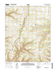 Red Horse Gulch Colorado Current topographic map, 1:24000 scale, 7.5 X 7.5 Minute, Year 2016