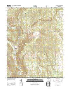 Red Mountain Colorado Historical topographic map, 1:24000 scale, 7.5 X 7.5 Minute, Year 2013