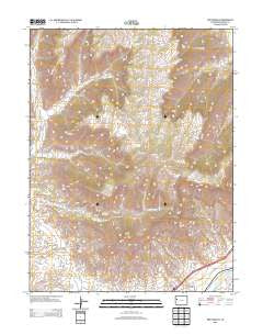 Red Pinnacle Colorado Historical topographic map, 1:24000 scale, 7.5 X 7.5 Minute, Year 2013