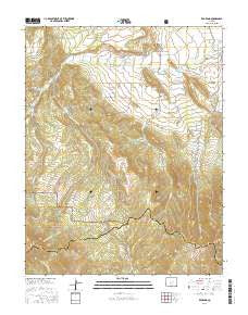 Red Wing Colorado Current topographic map, 1:24000 scale, 7.5 X 7.5 Minute, Year 2016