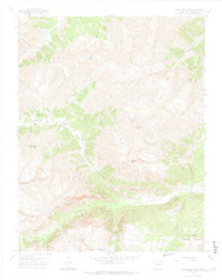 Redcloud Peak Colorado Historical topographic map, 1:24000 scale, 7.5 X 7.5 Minute, Year 1964