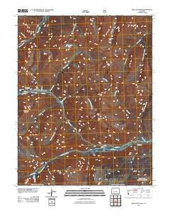 Redcloud Peak Colorado Historical topographic map, 1:24000 scale, 7.5 X 7.5 Minute, Year 2011