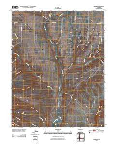 Redmesa Colorado Historical topographic map, 1:24000 scale, 7.5 X 7.5 Minute, Year 2010