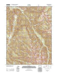 Redstone Colorado Historical topographic map, 1:24000 scale, 7.5 X 7.5 Minute, Year 2013