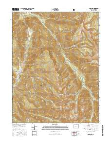 Redstone Colorado Current topographic map, 1:24000 scale, 7.5 X 7.5 Minute, Year 2016