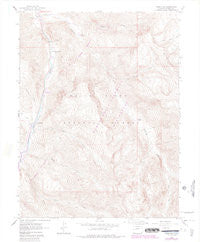 Redstone Colorado Historical topographic map, 1:24000 scale, 7.5 X 7.5 Minute, Year 1960