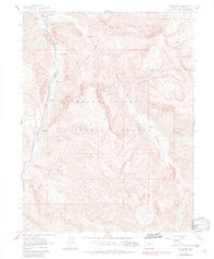 Redstone Colorado Historical topographic map, 1:24000 scale, 7.5 X 7.5 Minute, Year 1960