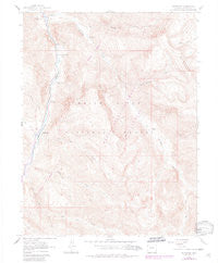Redstone Colorado Historical topographic map, 1:24000 scale, 7.5 X 7.5 Minute, Year 1960