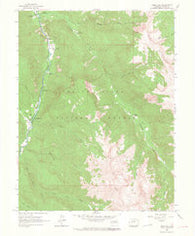 Redstone Colorado Historical topographic map, 1:24000 scale, 7.5 X 7.5 Minute, Year 1960