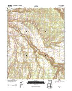 Redvale Colorado Historical topographic map, 1:24000 scale, 7.5 X 7.5 Minute, Year 2013
