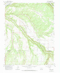 Redvale Colorado Historical topographic map, 1:24000 scale, 7.5 X 7.5 Minute, Year 1964