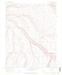 Redvale Colorado Historical topographic map, 1:24000 scale, 7.5 X 7.5 Minute, Year 1964