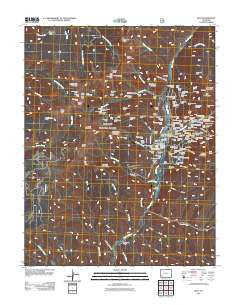 Rico Colorado Historical topographic map, 1:24000 scale, 7.5 X 7.5 Minute, Year 2011