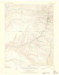 Rico Colorado Historical topographic map, 1:62500 scale, 15 X 15 Minute, Year 1899