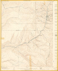 Rico Colorado Historical topographic map, 1:62500 scale, 15 X 15 Minute, Year 1899