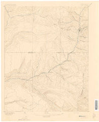 Rico Colorado Historical topographic map, 1:62500 scale, 15 X 15 Minute, Year 1897