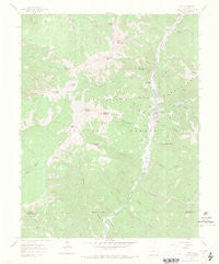 Rico Colorado Historical topographic map, 1:24000 scale, 7.5 X 7.5 Minute, Year 1960
