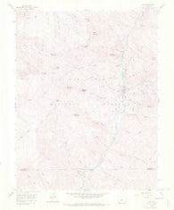 Rico Colorado Historical topographic map, 1:24000 scale, 7.5 X 7.5 Minute, Year 1960