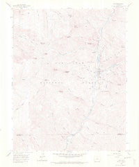 Rico Colorado Historical topographic map, 1:24000 scale, 7.5 X 7.5 Minute, Year 1960