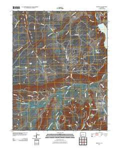 Ridgway Colorado Historical topographic map, 1:24000 scale, 7.5 X 7.5 Minute, Year 2010