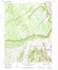 Ridgway Colorado Historical topographic map, 1:24000 scale, 7.5 X 7.5 Minute, Year 1967