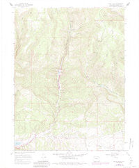 Rifle Falls Colorado Historical topographic map, 1:24000 scale, 7.5 X 7.5 Minute, Year 1966