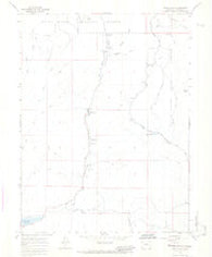 Rifle Falls Colorado Historical topographic map, 1:24000 scale, 7.5 X 7.5 Minute, Year 1966