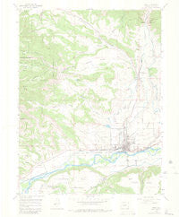 Rifle Colorado Historical topographic map, 1:24000 scale, 7.5 X 7.5 Minute, Year 1952