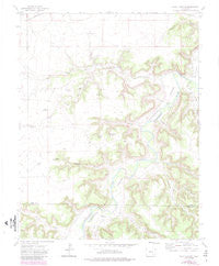 Riley Canyon Colorado Historical topographic map, 1:24000 scale, 7.5 X 7.5 Minute, Year 1972