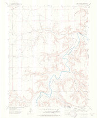 Riley Canyon Colorado Historical topographic map, 1:24000 scale, 7.5 X 7.5 Minute, Year 1972
